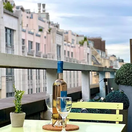 Champs Elysees-belle Terrasse, Luxueux Apartment *